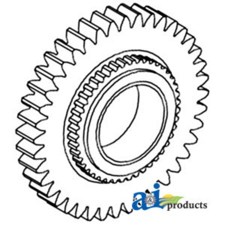 A & I PRODUCTS Gear, Transmission, 2nd 8" x8.1" x1.8" A-1686028M91